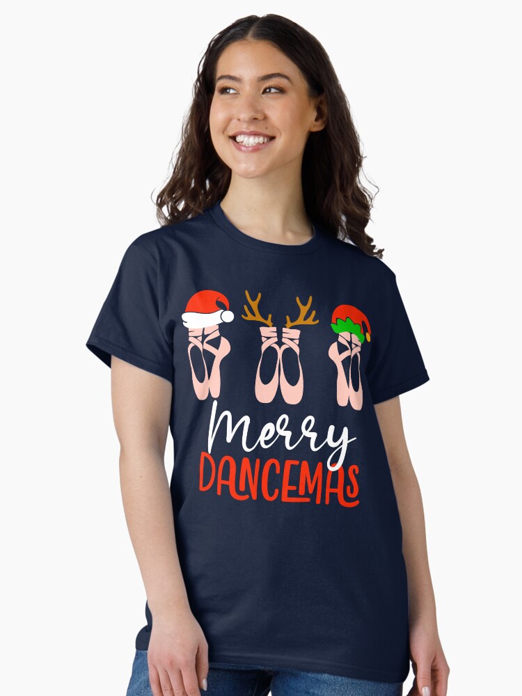 Thumbnail 2 of 7, Classic T-Shirt, Merry Dancemas Christmas Dancer designed and sold by hobbybox.