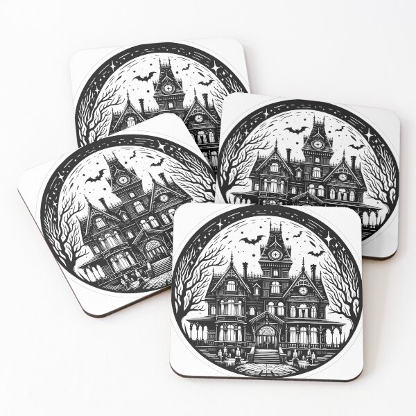 Item preview, Mysterious mansion designed and sold by LongIslandDesgn.