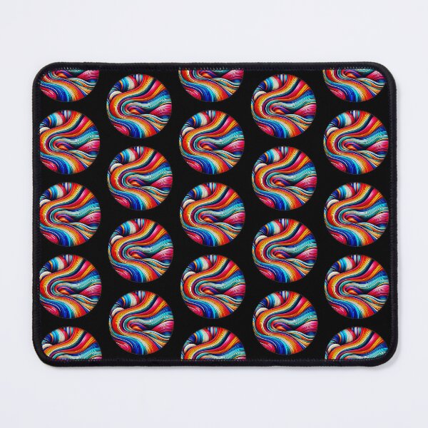 Item preview, Rainbow Strips- colourful vibrant pattern designed and sold by LoveDesignMania.