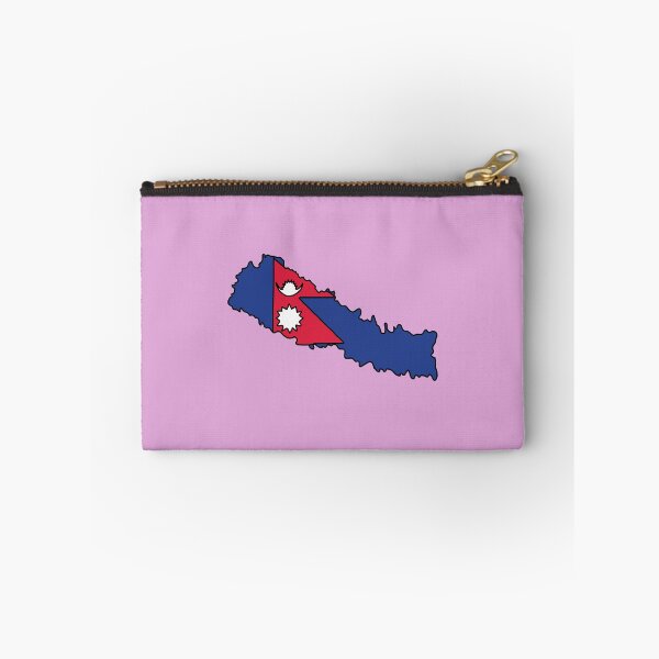 Item preview, Nepal country shape flag designed and sold by Rachael Taylor.