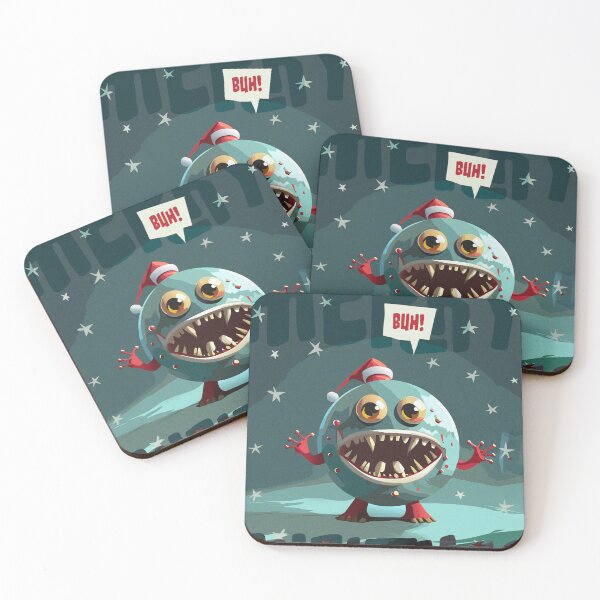 Item preview, Cute funny Christmas Monster Alternative and not boring  designed and sold by XmasMonsters.