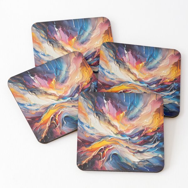 Item preview, Melting Colors designed and sold by Visual Nomad Club.