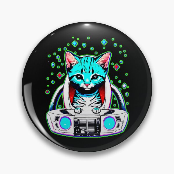 Item preview, Cat From Outer Space  designed and sold by WoodburyLake.