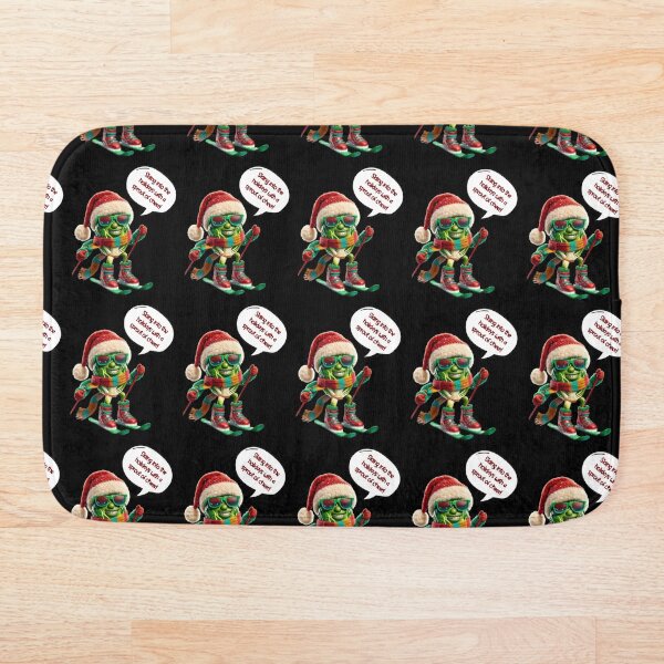 Item preview, Brussels christmas Skiing into the holidays with a sprout of cheer!  designed and sold by ArtFeverShop.