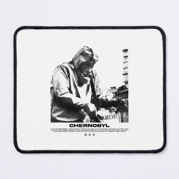 Item preview, Chernobyl Radiation Mask Man Graphic Design designed and sold by FriskySloths.