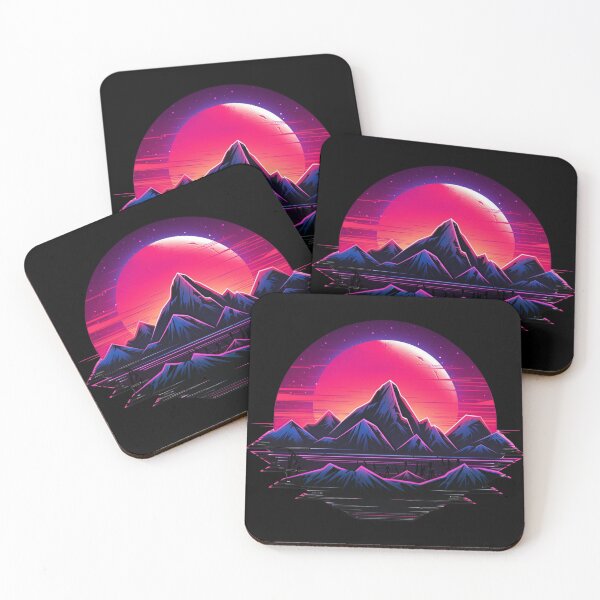 Item preview, 80's Synthwave Retro Island  designed and sold by Nightarcade.