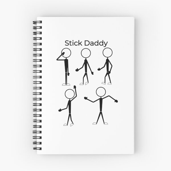 Item preview, Stick Daddy Stick Men designed and sold by OfferHeat.