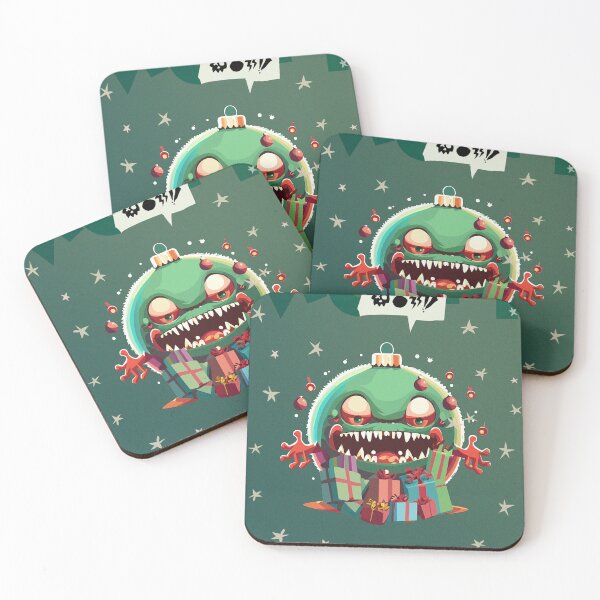 Item preview, Angry funny christmas monster like the grinch designed and sold by XmasMonsters.