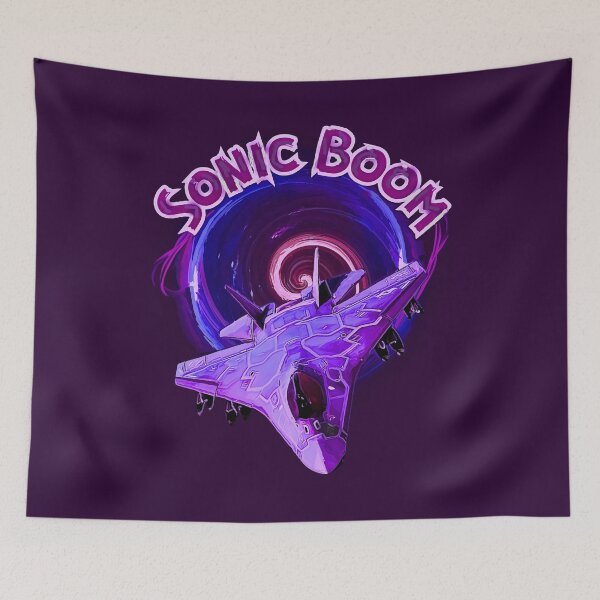 Item preview,  Sonic Boom (purple) designed and sold by Tripp Art Studio.