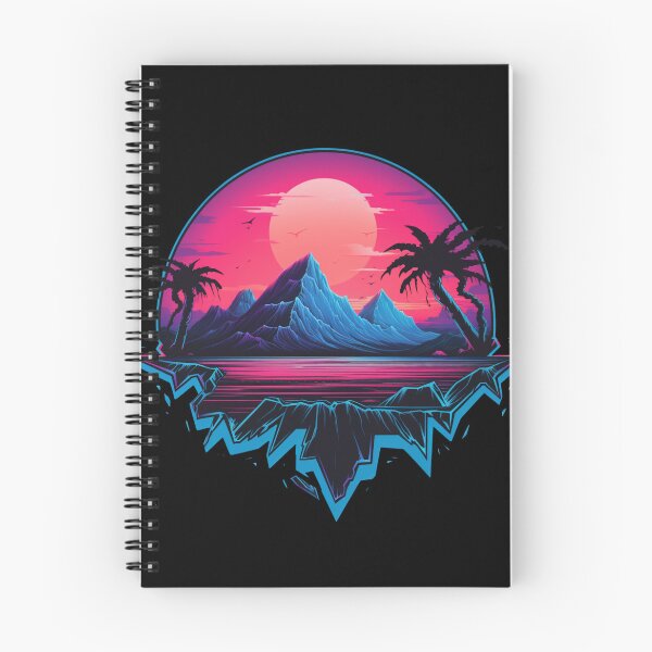 Item preview, 80's Retrowave Synth Island  designed and sold by Nightarcade.