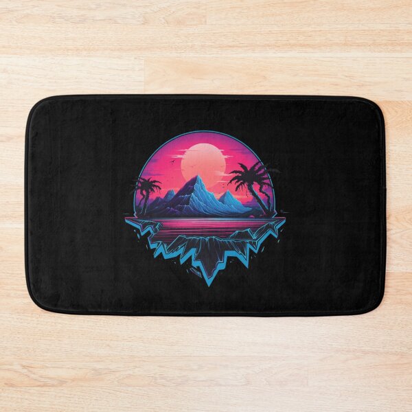Item preview, 80's Retrowave Synth Island  designed and sold by Nightarcade.