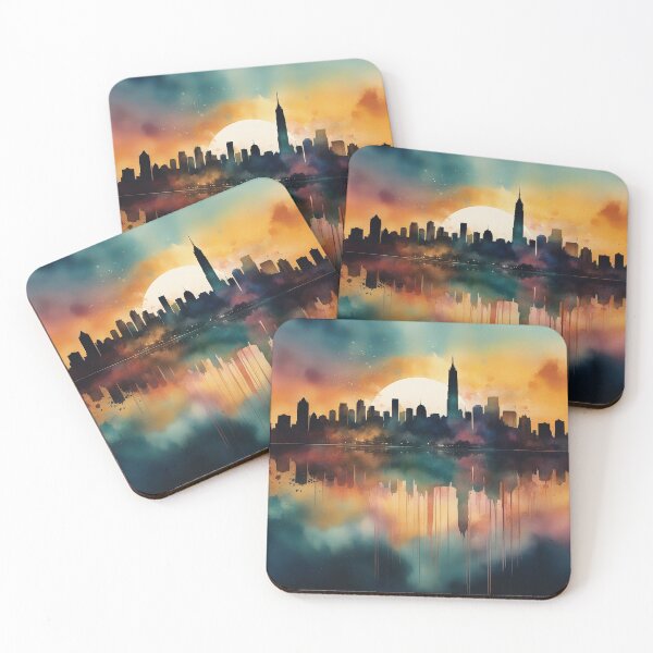 Item preview, City Skyline designed and sold by AIartistIT.