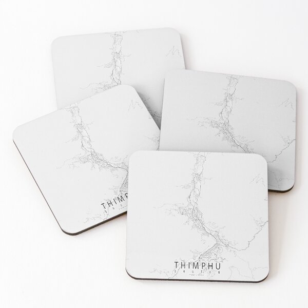 Item preview, Thimphu City Map of Bhutan - Light designed and sold by deMAP.