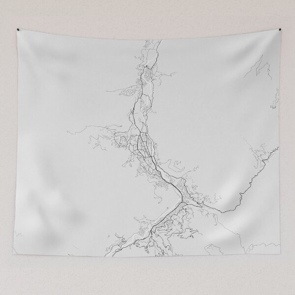 Item preview, Thimphu City Map of Bhutan - Light designed and sold by deMAP.
