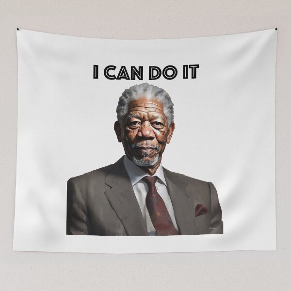 Item preview, I Can Do It by Morgan Freeman designed and sold by Didier Junk.