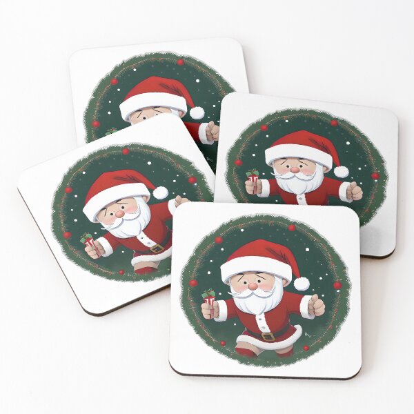 Item preview, Santa's Timidity Badge designed and sold by Pamilya.