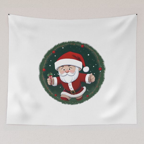 Item preview, Santa's Timidity Badge designed and sold by Pamilya.