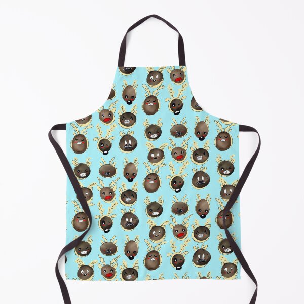 Item preview, Reindeer with blue background designed and sold by missmann.