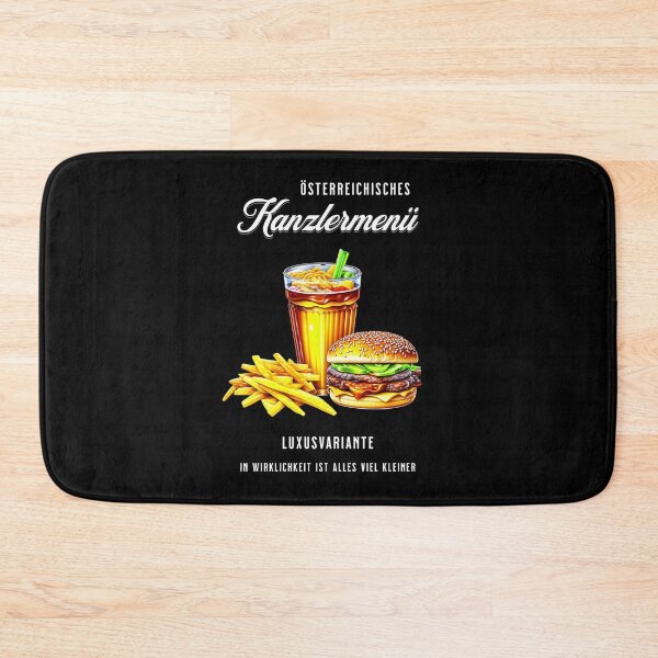 Item preview, Austrian Chancellor menu, saying in German - funny designed and sold by Pflugart.