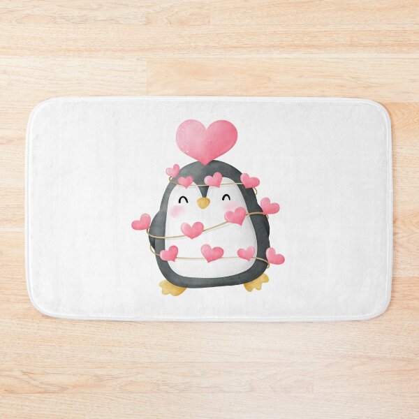 Item preview, Cute Penguin Holding Heart designed and sold by LionessLove.
