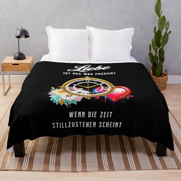Item preview, Love is what happens when time seems to stand still. Saying in German - makes sense designed and sold by Pflugart.