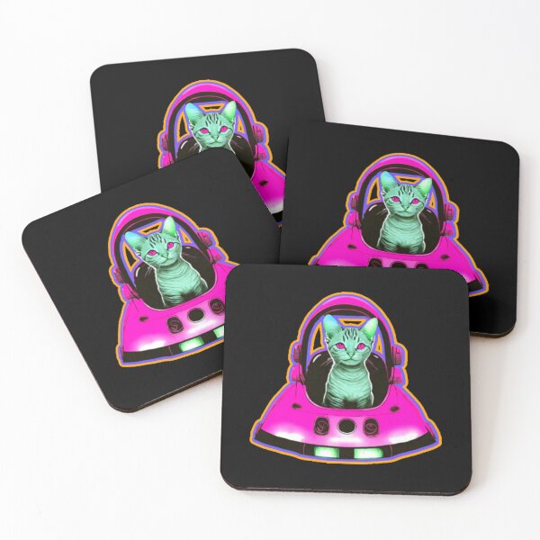 Item preview, Cat From Outer Space  designed and sold by WoodburyLake.