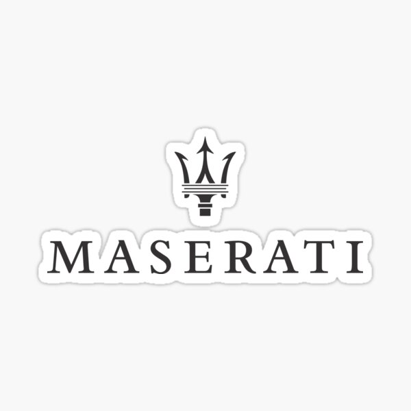 Maserati Sticker