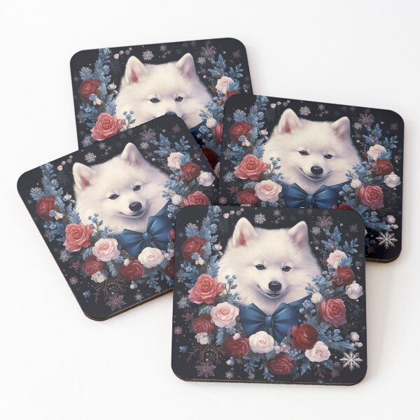 Item preview, Rosy Japanese Spitz  designed and sold by Nocturne  Paws.
