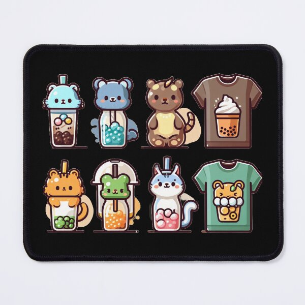 Item preview, Animal Bubble Tea Set designed and sold by adrianclabass.