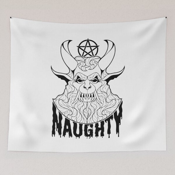 Item preview, You Have Been Naughty | Christmas Krampus Demon  designed and sold by ObsidianDaz.
