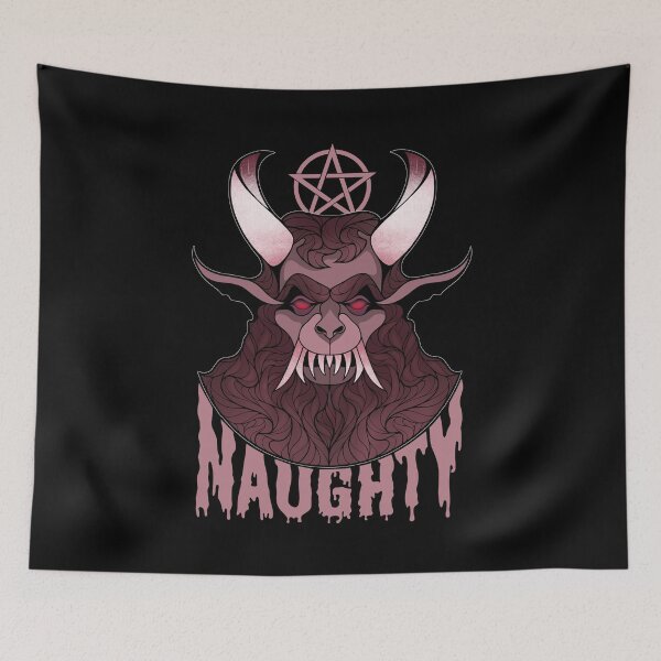Item preview, You Have Been Naughty | Christmas Krampus Demon  designed and sold by ObsidianDaz.