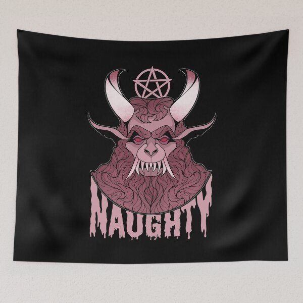 Item preview, You Have Been Naughty | Christmas Krampus Demon  designed and sold by ObsidianDaz.