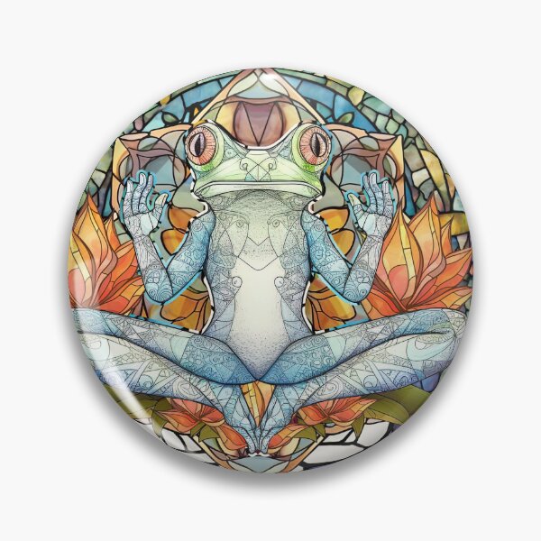 Artikelvorschau, Buntglas-Tier-Yoga, Yoga-Tier-Geschenk, Yoga-Position entworfen und verkauft von danaJG.