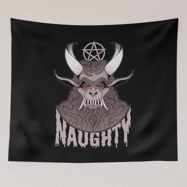 Item preview, You Have Been Naughty | Christmas Krampus Demon  designed and sold by ObsidianDaz.