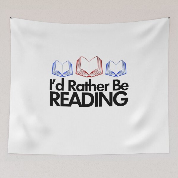 Item preview, I'd Rather Be Reading Shirt designed and sold by CreativeStrike.