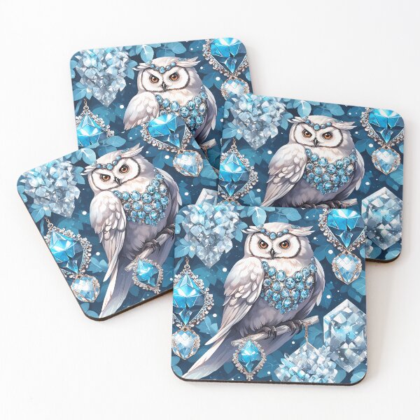 Item preview, Jewelled Owl designed and sold by Nocturne  Paws.