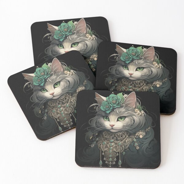Item preview, Enigmatic Siberian Cat designed and sold by Nocturne  Paws.