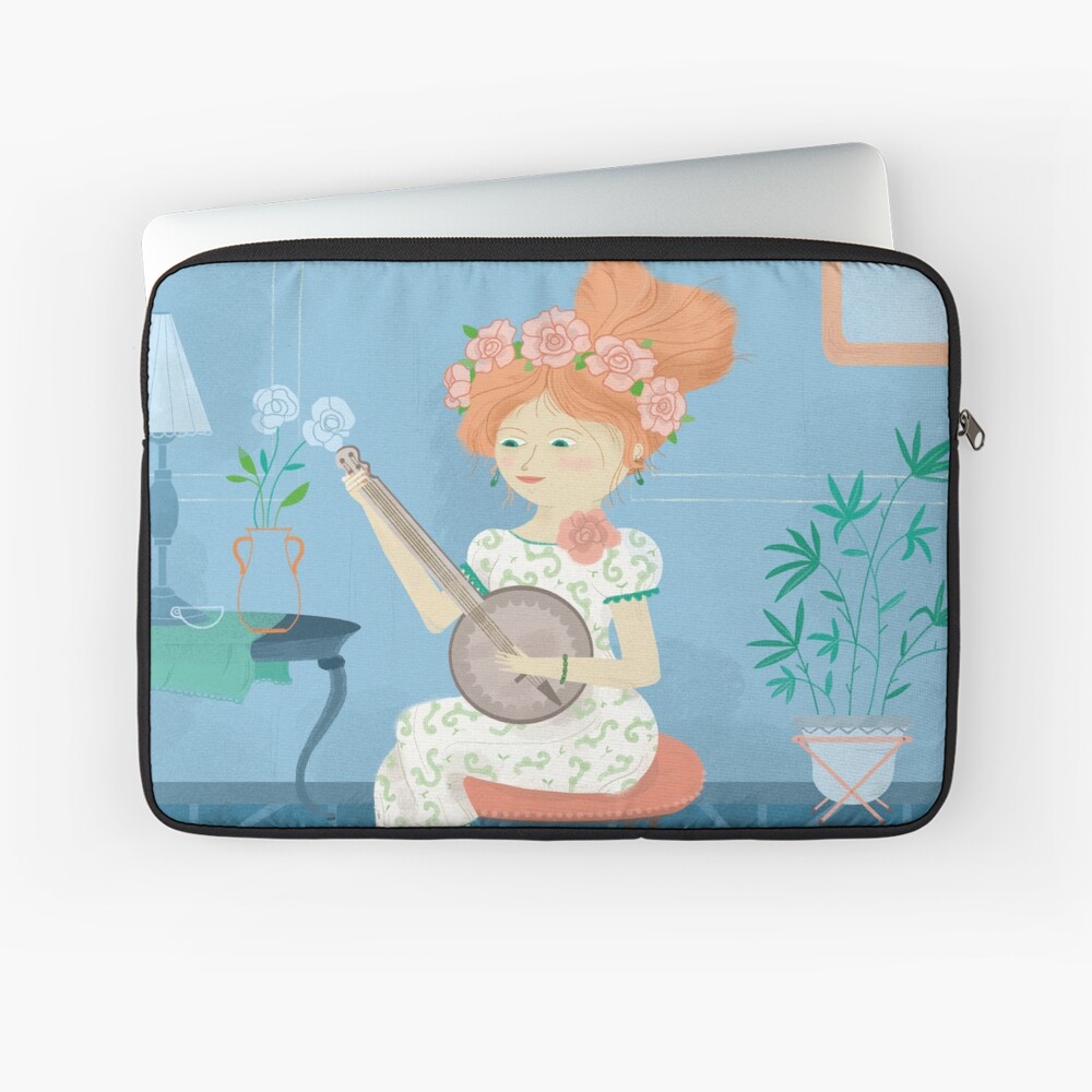 Vista previa del artículo con la obra «Funda para portátil», diseñado y vendido por beabgv.