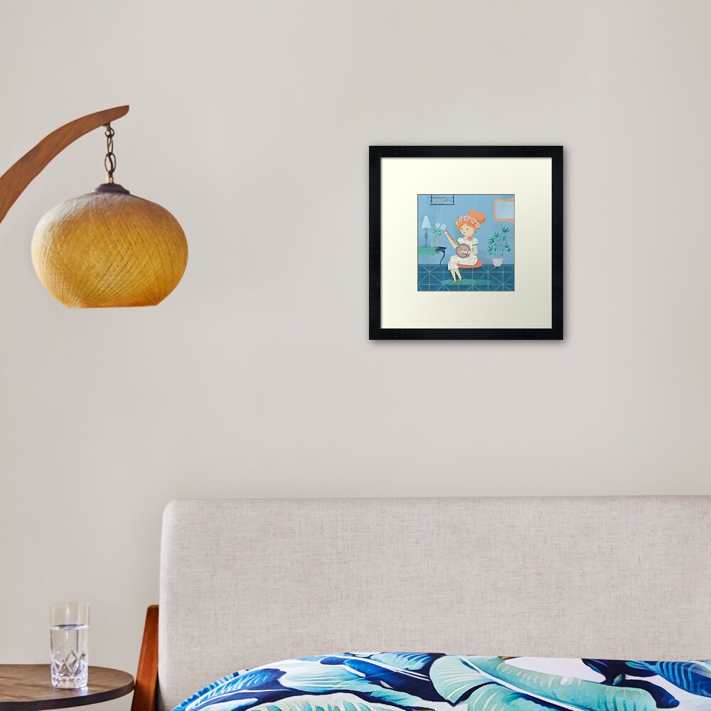 Vista previa del artículo con la obra «Lámina enmarcada», diseñado y vendido por beabgv.
