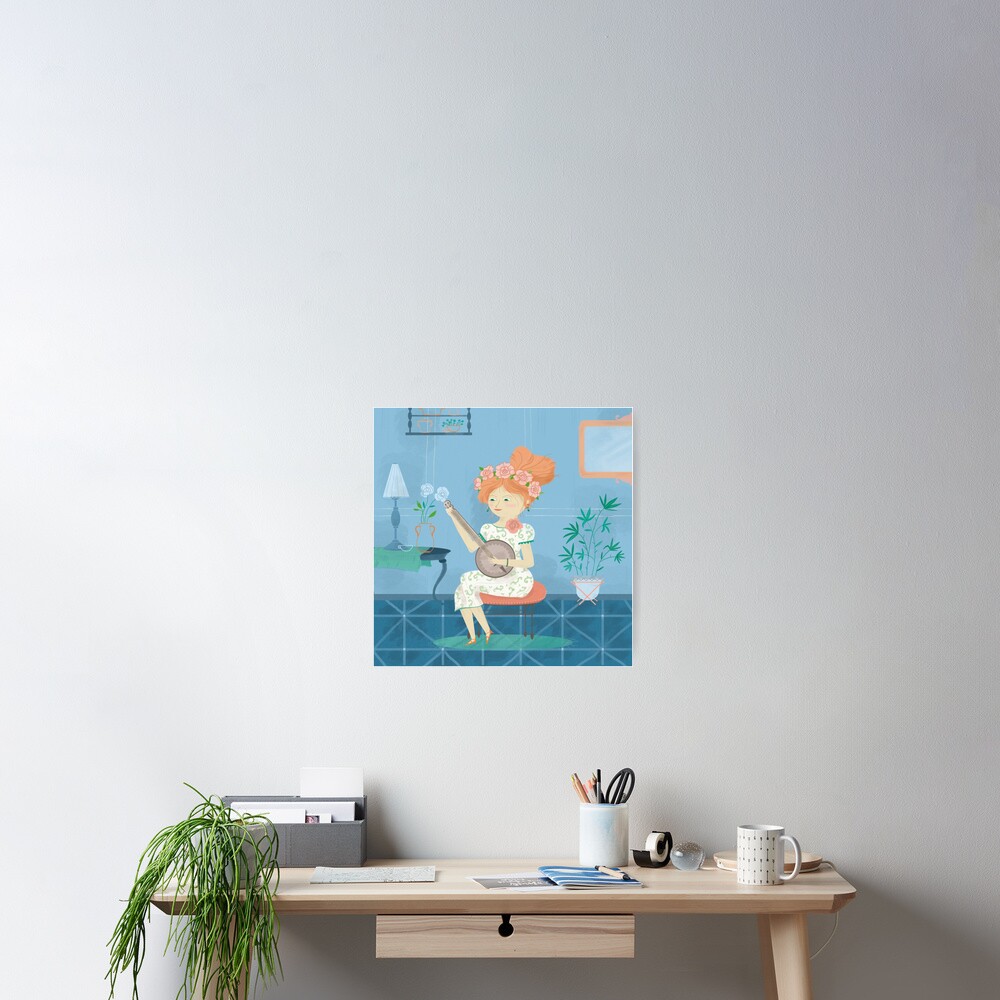 Vista previa del artículo con la obra «Póster», diseñado y vendido por beabgv.