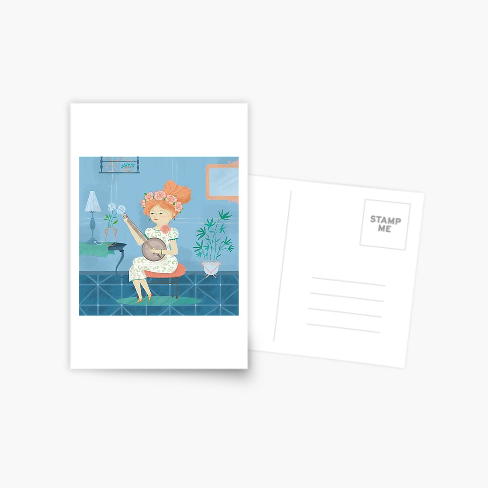 Vista previa del artículo con la obra «Postal», diseñado y vendido por beabgv.