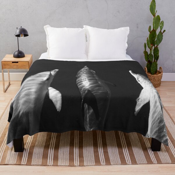 Item preview, Black and white dolphins designed and sold by Chloé Yzoard.