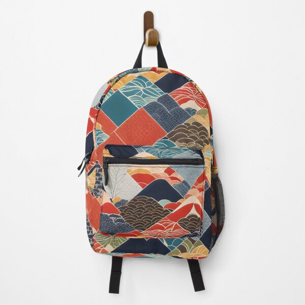 Item preview, Traditional Japanese Kimono Pattern, abstract and waves designed and sold by patterncrow.