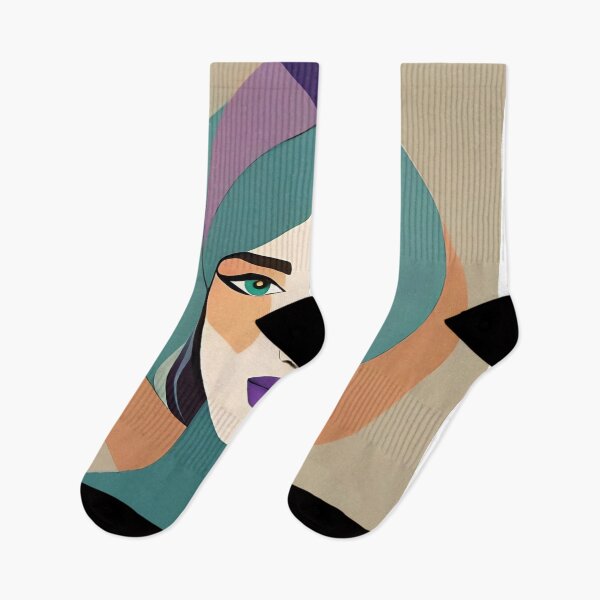 Item preview, Beautiful woman's face with geometric lines  designed and sold by fotofeast.