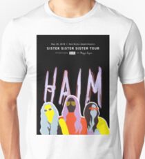 Haim Concert Poster Unisex T-Shirt