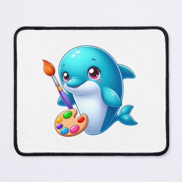 Item preview, Dolphin Artist designed and sold by ShounenGifts.