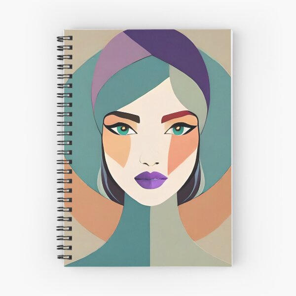 Item preview, Beautiful woman's face with geometric lines  designed and sold by fotofeast.