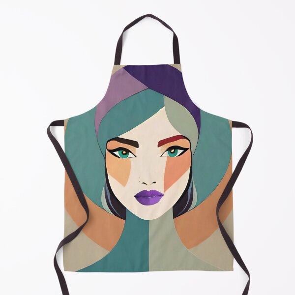 Item preview, Beautiful woman's face with geometric lines  designed and sold by fotofeast.