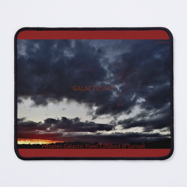 Item preview, GALACTIC ART - CLOAKED @SUNSET designed and sold by GalacticFleet.