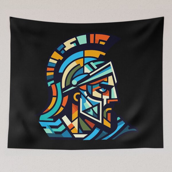 Item preview, Portrait of Spartan designed and sold by Ikibrai.